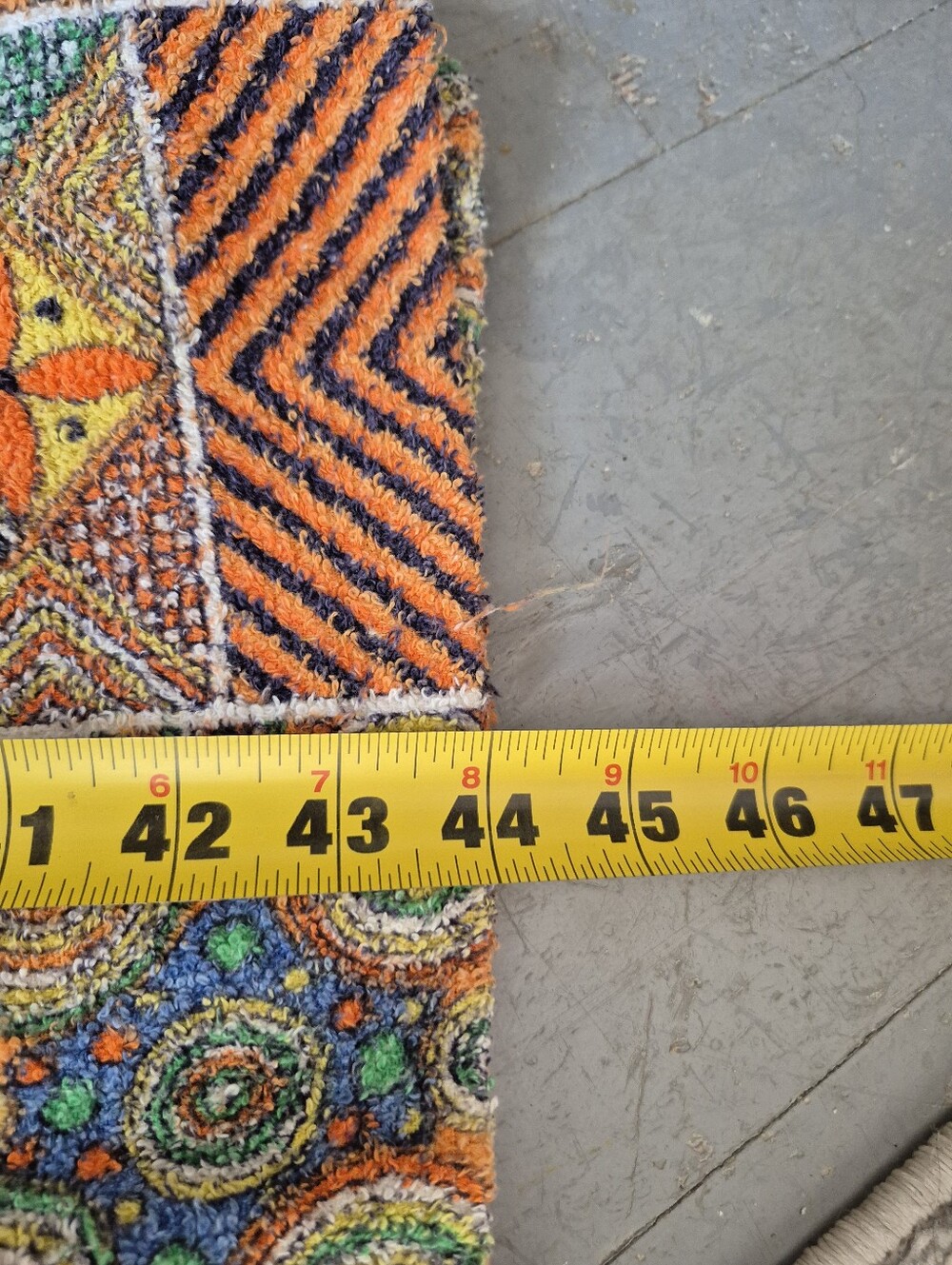 Vintage 60' 70's Beach Cover Up Terry Cotton Si Bon Made In Canada - Picture 10 of 11